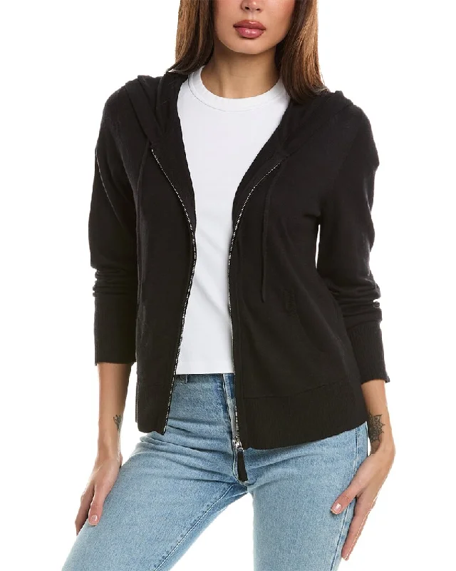 Hannah Rose Cashmere-Blend Zip Hoodie Redefining Women's Style