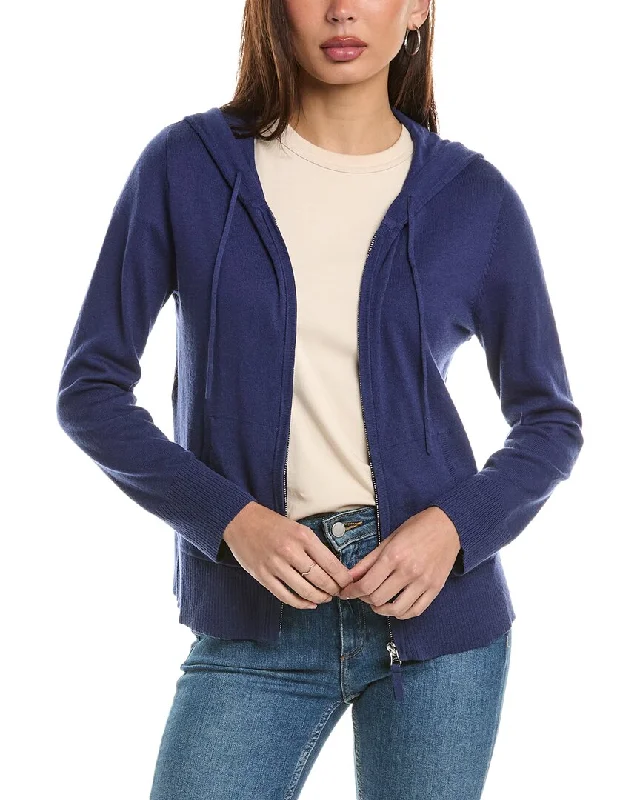 Hannah Rose Cashmere-Blend Zip Hoodie Special Offers, Don't Miss