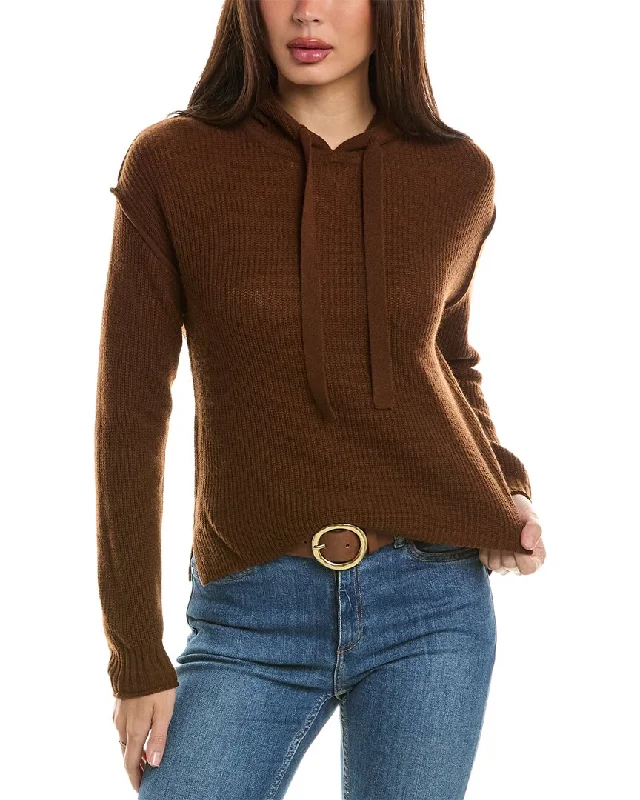 Hannah Rose Wool & Cashmere-Blend Hoodie Gift Ideas