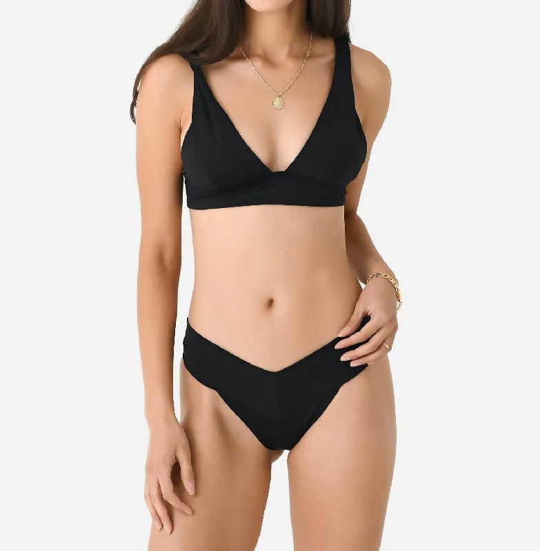 Harley Bikini Top In Black Popular Collection