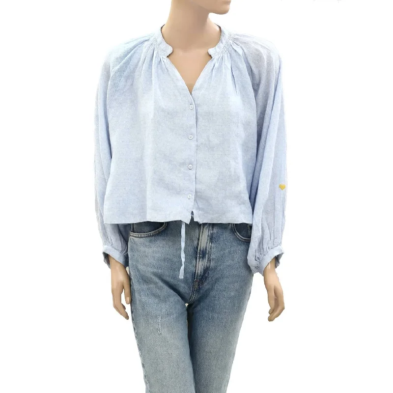 Honey Jayney Blouse In Windsurfer Fashion Forward Femme