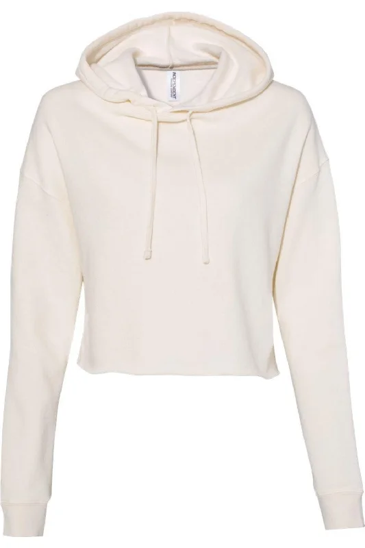 Independent Trading Co. Womens Lightweight Crop Hooded Sweatshirt Your Timeless Wardrobe Awaits