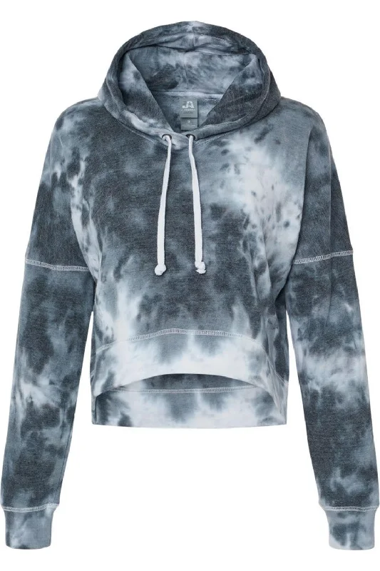 J. America Women´s Crop Hooded Sweatshirt Effortless Style