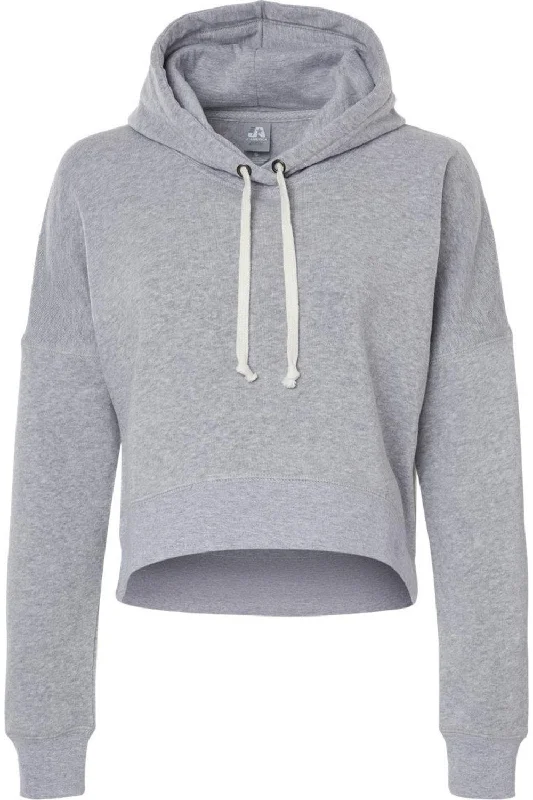 J. America Women´s Crop Hooded Sweatshirt Casual Yet Stylish Separates