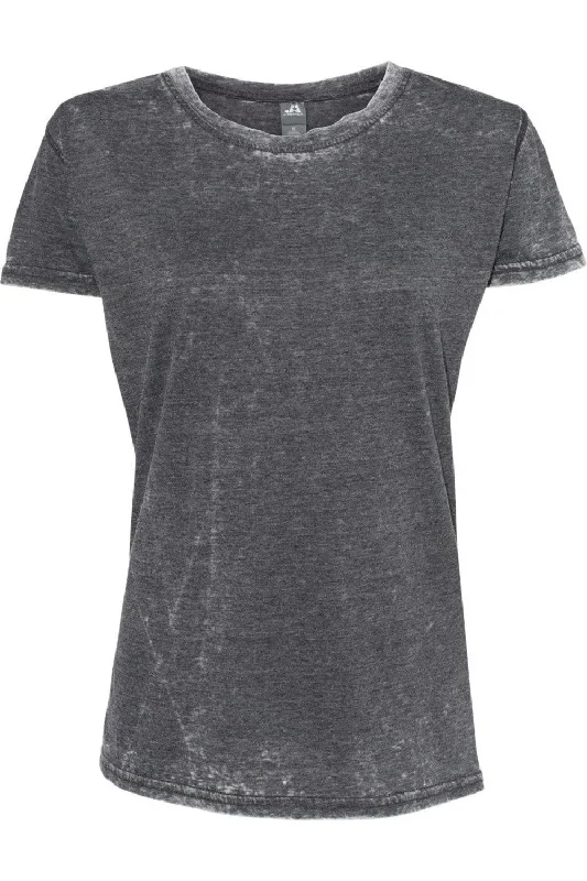 J. America Womens Zen Jersey T-Shirt Exquisite Craftsmanship