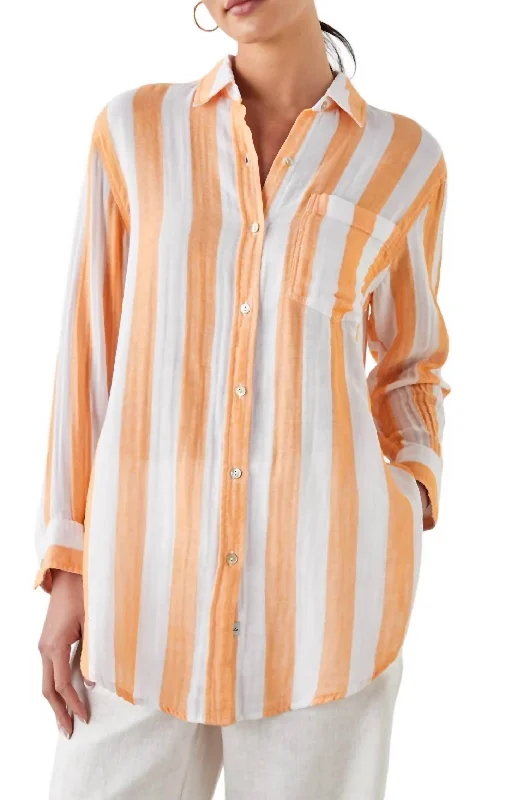 Jaylin Shirt In Ortona Stripe Chic Trend Collection