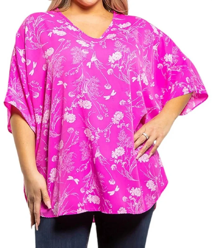 Jenner Top In Orchard Floral End Of Season Clearance