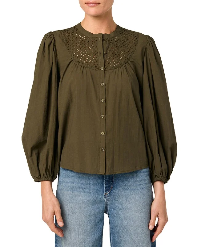 JOE'S Jeans Eyelet Inset Top Mother's Day Special