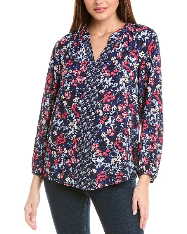 Jones New York Raglan Blouse Trend Forward Women's Wear