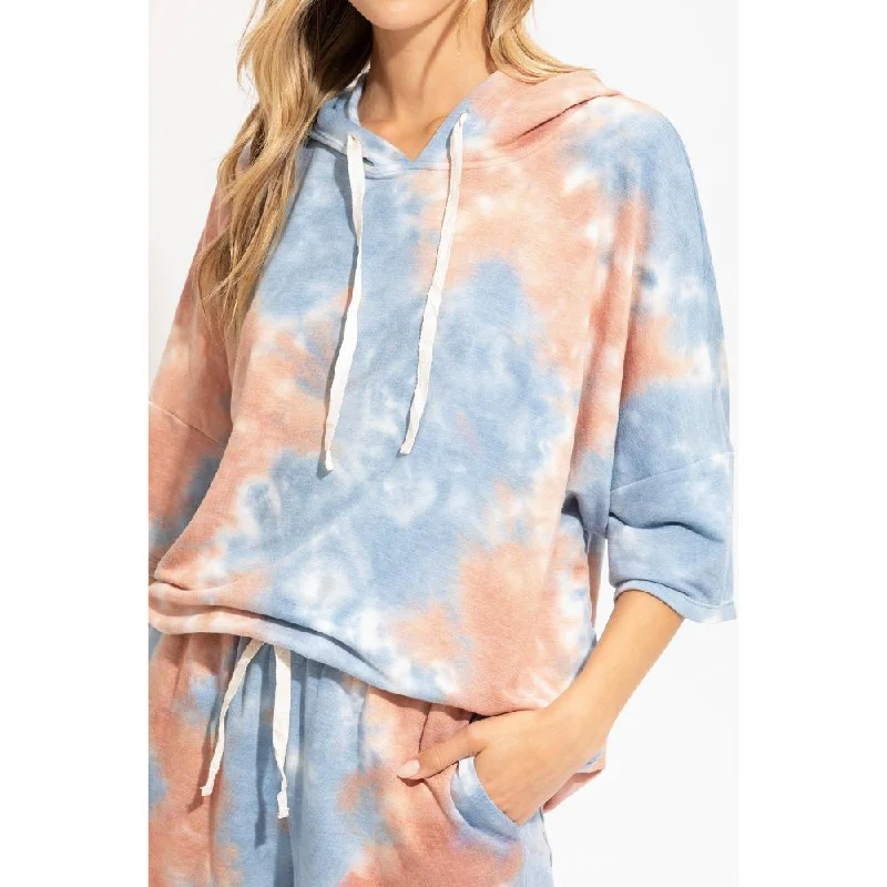 Knit Tie Dye Hoodie Mega Sales