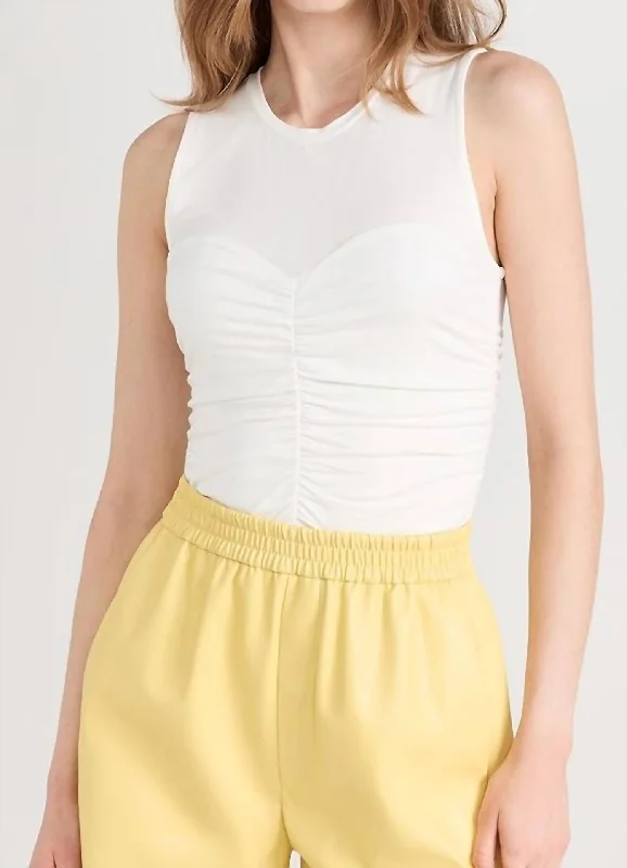 Kristiana Top In White Season Offer