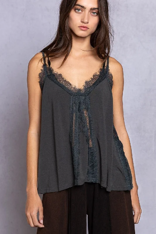 Lace Detail V-Neck Cami Best Sellers