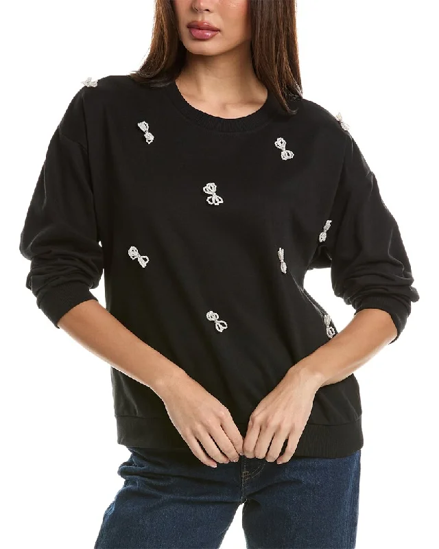 Lea & Viola Bow Sweatshirt Luxury Style