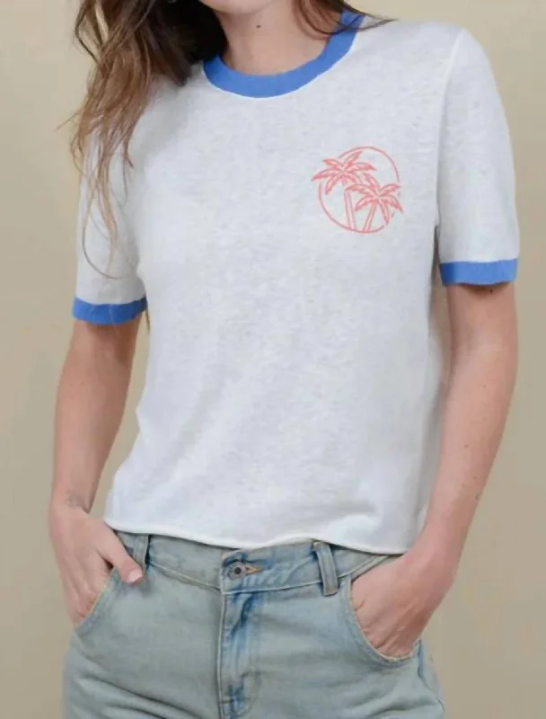 Lily Tee In Cornflower The Latest Trends