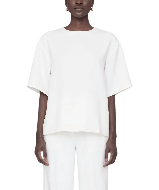 Maddie Top In White Latest Fashion