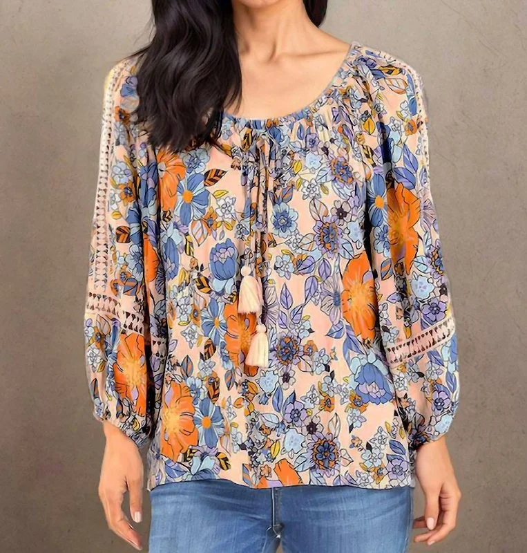 Manion Floral Blouse In Multi Trendy Clothing Sale