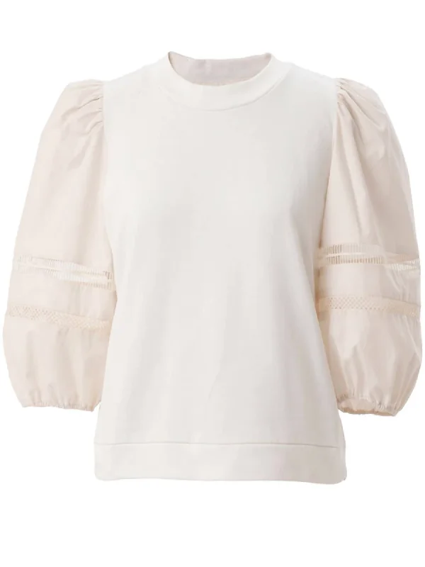 Molly Tee In Off White Huge Savings On Parisian Styles