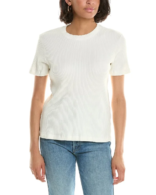 Monrow Rib T-Shirt Exquisite Craftsmanship