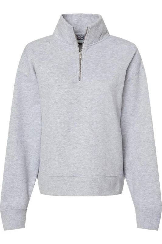 MV Sport Women´s Sueded Fleece Quarter-Zip Sweatshirt Premium Quality Garments