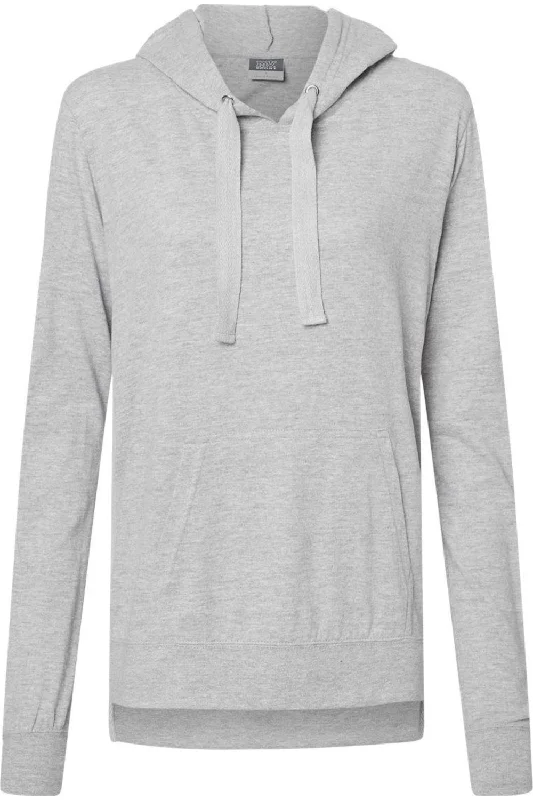 MV Sport Women´s Sueded Jersey Hooded Sweatshirt Fashion Forward Femininity