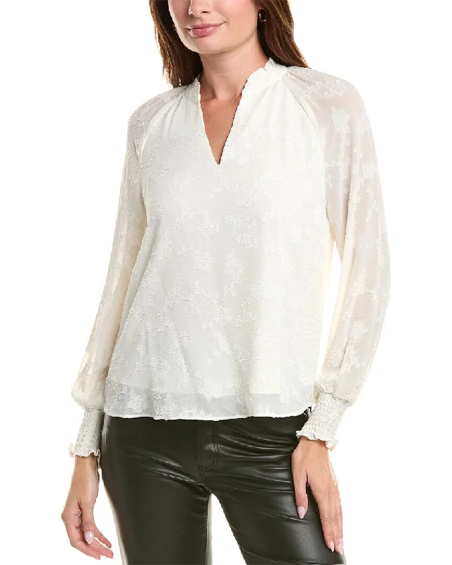 Nanette Nanette Lepore Pebble Crepe Blouse Explore What's New