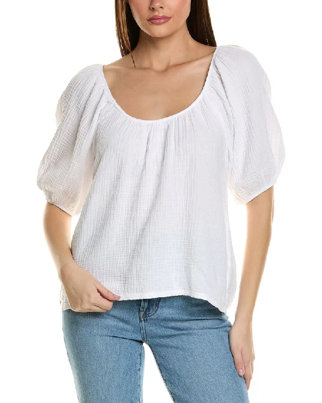 Nation LTD Lyric Easy Peasant Top Big Savings