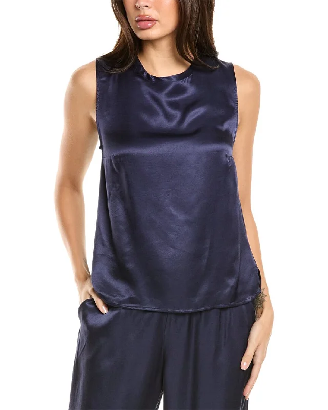 Nation LTD Rachel Tie Back Shell Tank Luxury Style