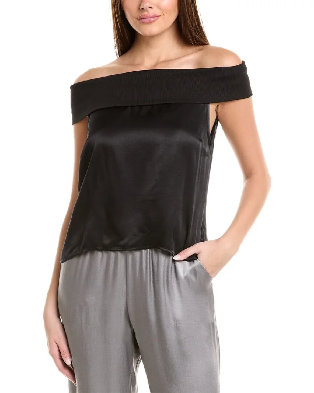 Nation LTD Vera Off-The-Shoulder Top Feminine Soft - Hued Styles