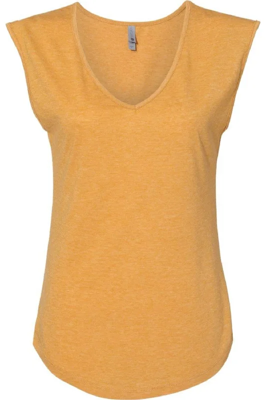 Next Level Women´s Festival Sleeveless Deep V-Neck T-Shirt Fashion Frontiers