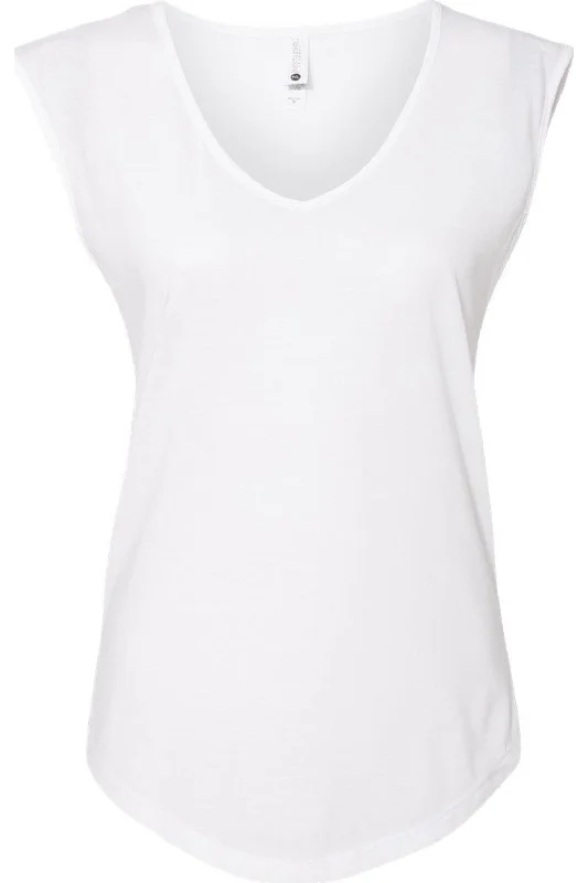 Next Level Women´s Festival Sleeveless Deep V-Neck T-Shirt Flash Sale Starts