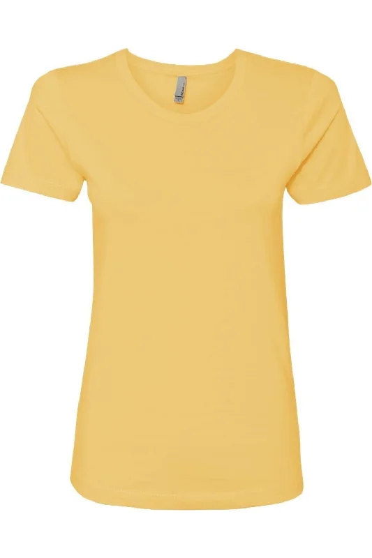 Next Level Womens Cotton T-Shirt Timeless Elegant