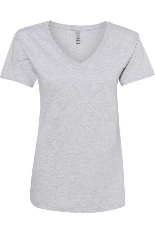 Next Level Womens Cotton V-Neck T-Shirt Season Appropriate Women's Collection