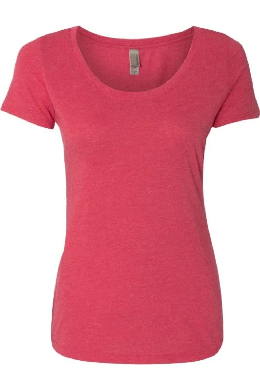 Next Level Womens Triblend Scoop Neck T-Shirt Fashion Forward, Function First