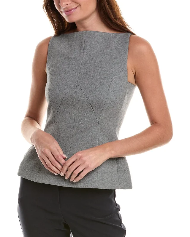 Nicholas womens  Simmy Top, 0, Grey Chic Trend Collection