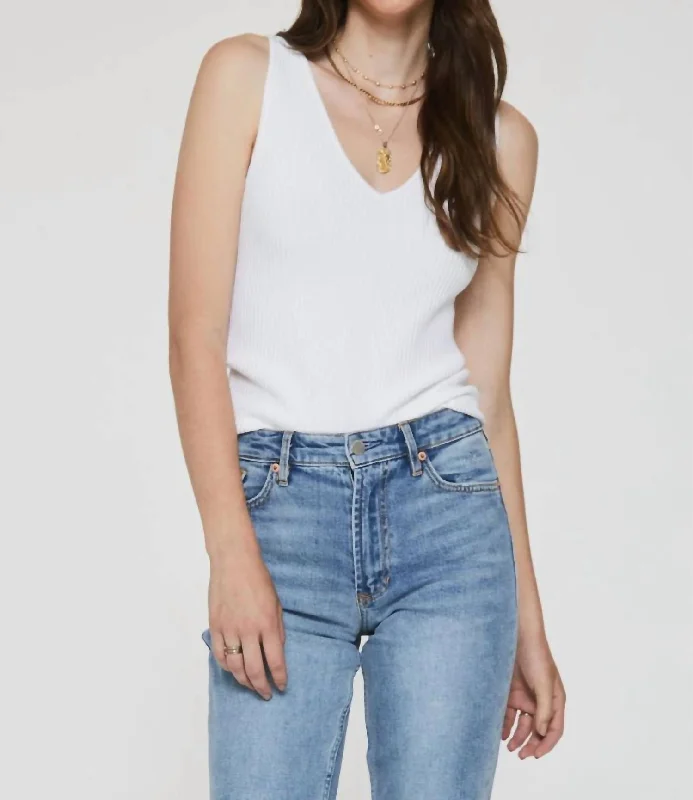 Noa Tank Top In White Last Chance Sale