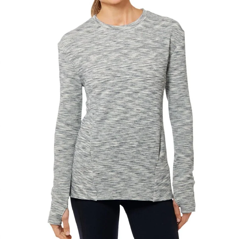 Odyssey Pullover Sweatshirt In Light Grey Trend Leading Collection