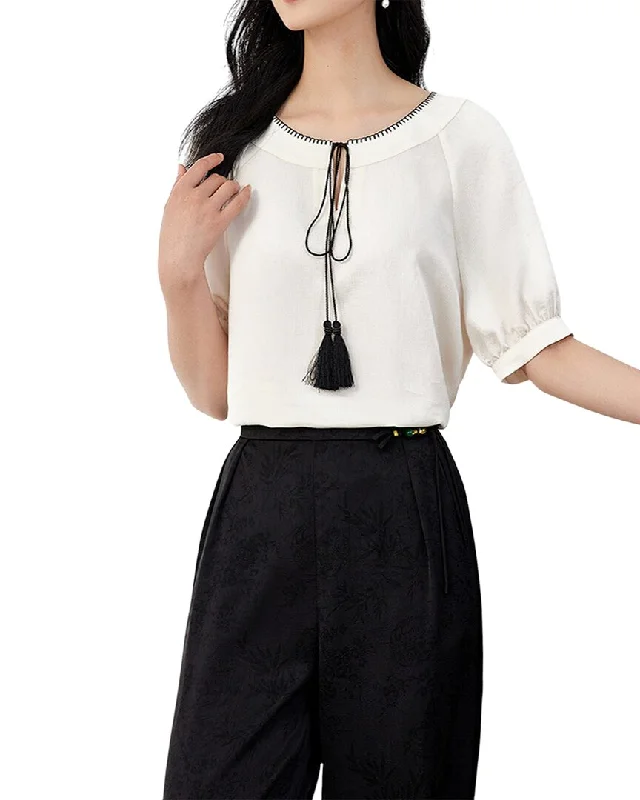 OUNIXUE Blouse All Season Basics Discount