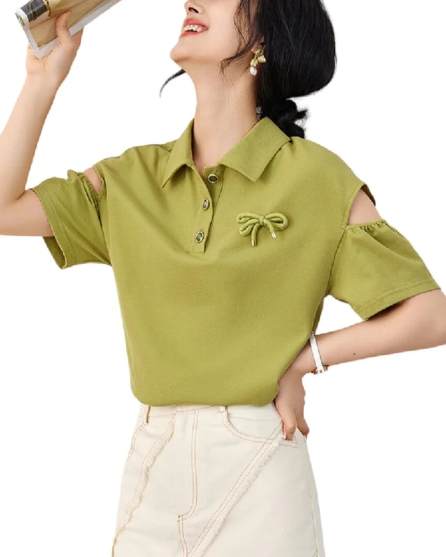 Ounixue Polo Shirt Vintage Inspired Fashion Sale