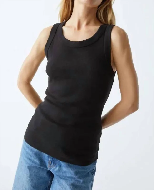 Paloma Tank Top In Black Effortless Everyday Wear