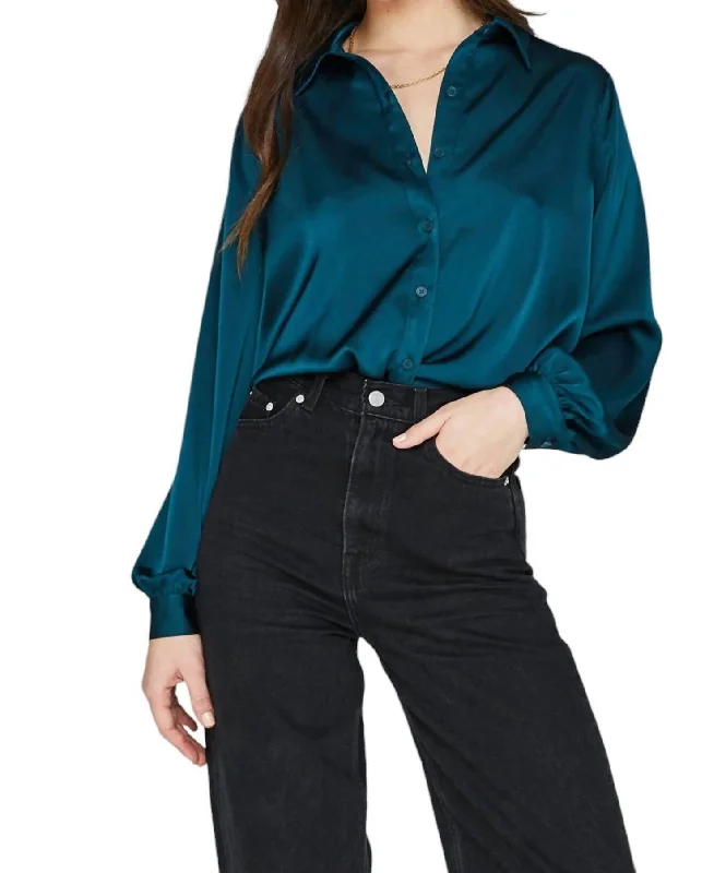 Pamela Blouse In Spruce Trendy Styles