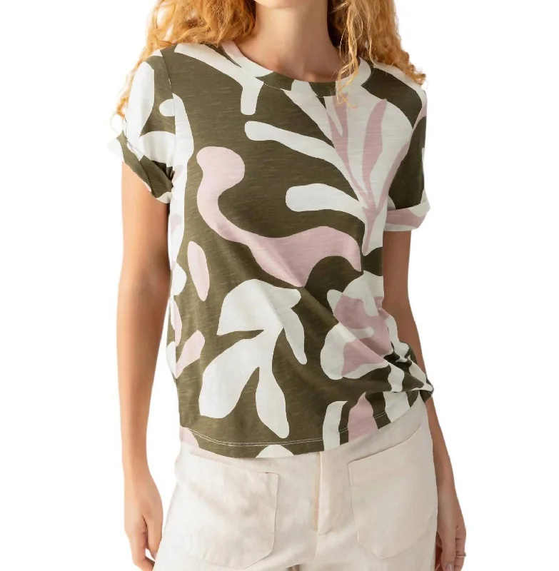 Perfect Remix Tee In Fatigue Dive Into Trendy Styles