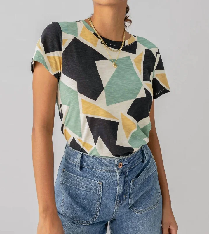 Perfect Tee In Kaleidoscope Discover Promotions