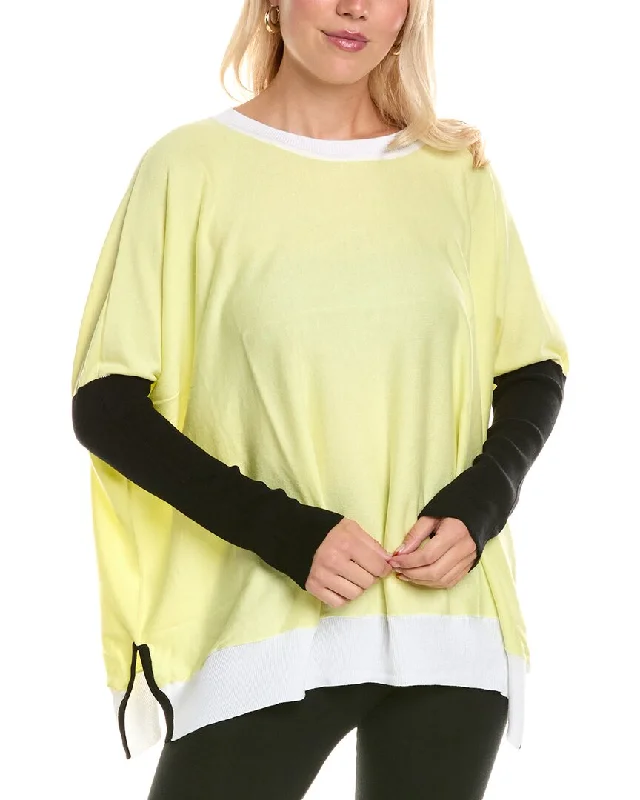 PLANET Colorblocked Oversized Top Seasonal Trends