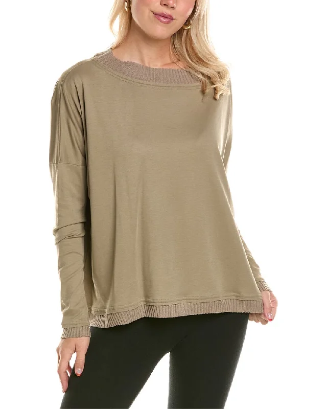 PLANET Off-the-Shoulder T-Shirt Everyday Wear