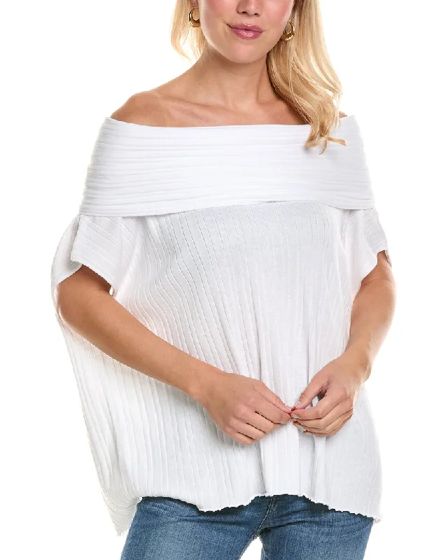 PLANET Ribbed Off-the-Shoulder Top Insane Discount Onslaught