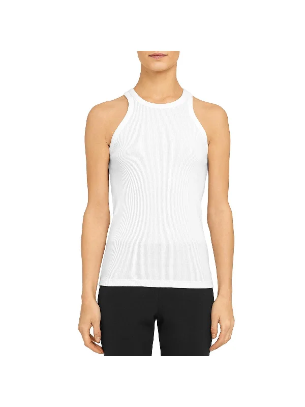 Plus Womens Sleeveless Ribbed Tank Top Clearance Event