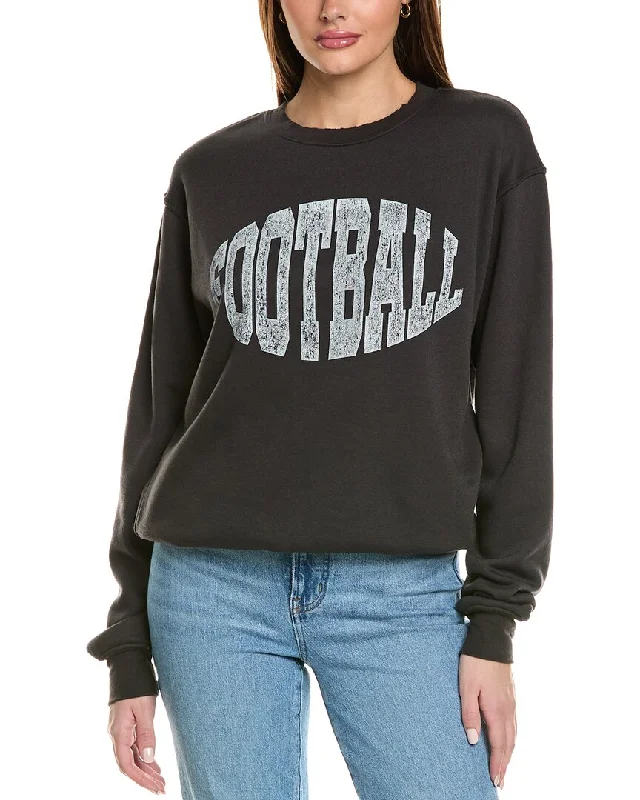 Project Social T Football Sweatshirt Luxe Women's Apparel