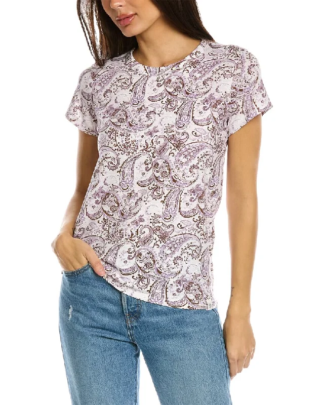 rag & bone All Over Paisley T-Shirt Trend Driven Wardrobe