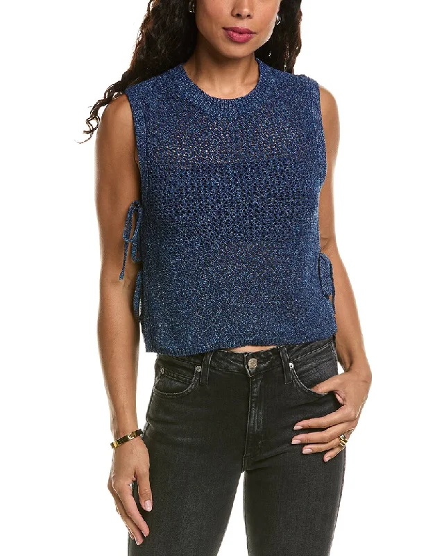 rag & bone Carter Crochet Muscle Tank Dive Into Trendy Women's Fashion