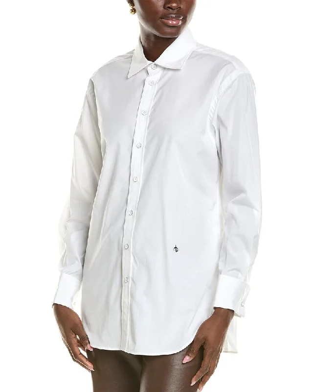 rag & bone Diana Poplin Shirt Chic Style, Always In Vogue